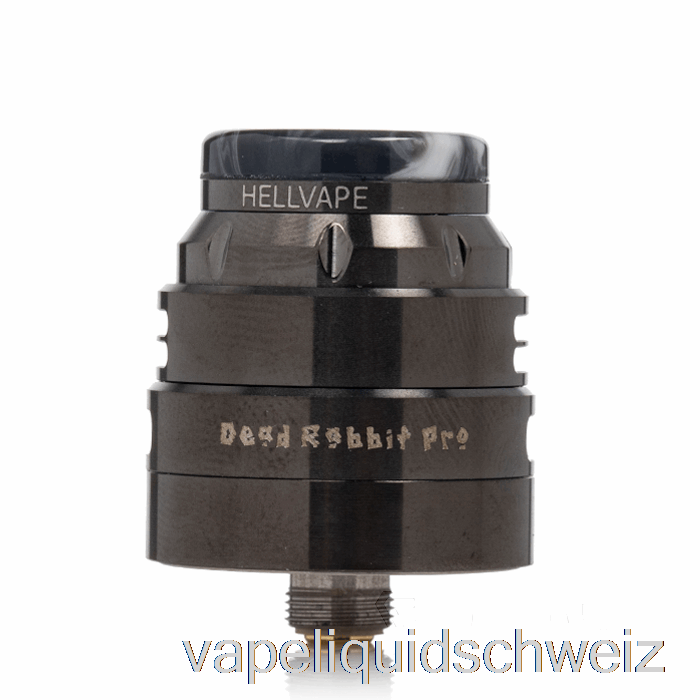 Hellvape Dead Rabbit Pro 24mm RDA Gunmetal Vape Schweiz